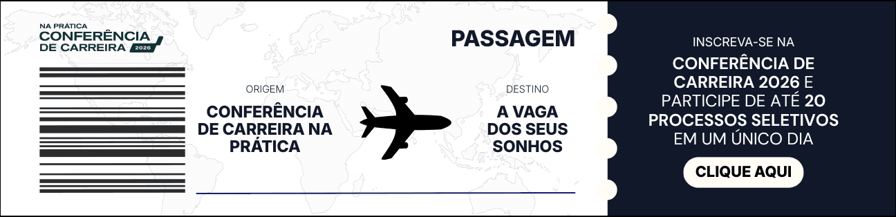 Banner Conferência de Carreira 2026 do Na Prática